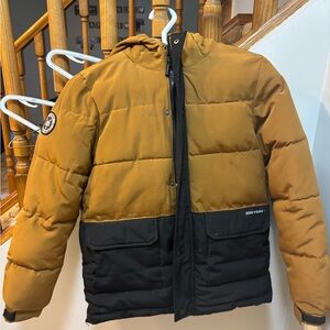 Zoo York Kids Puffer Jacket - Brown and Black